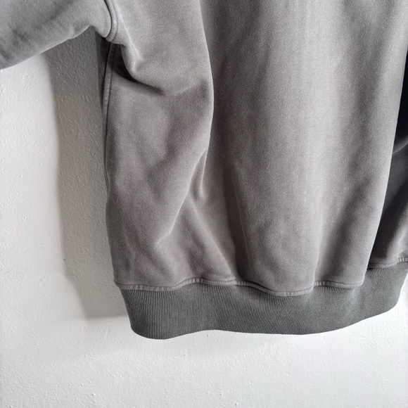 Fear Of God No Logo Zip Up Hoodie Gray Size Small - Picture 12 of 15